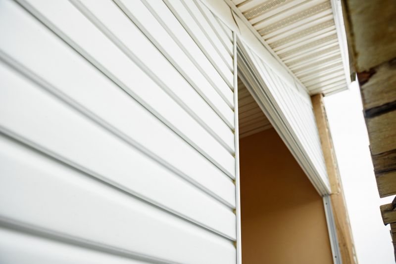 Vinyl Siding Material Close-up